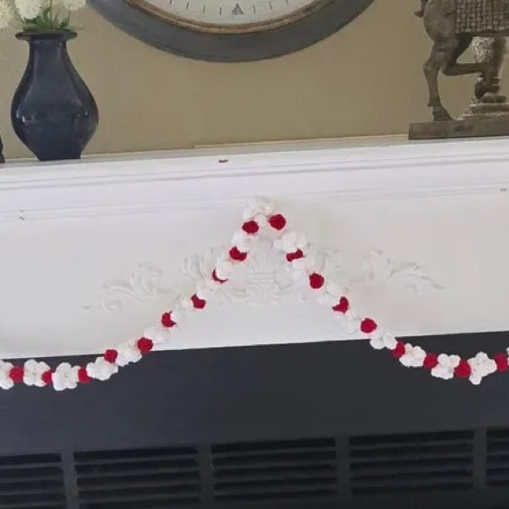 Crochet Popcorn Garland Kit